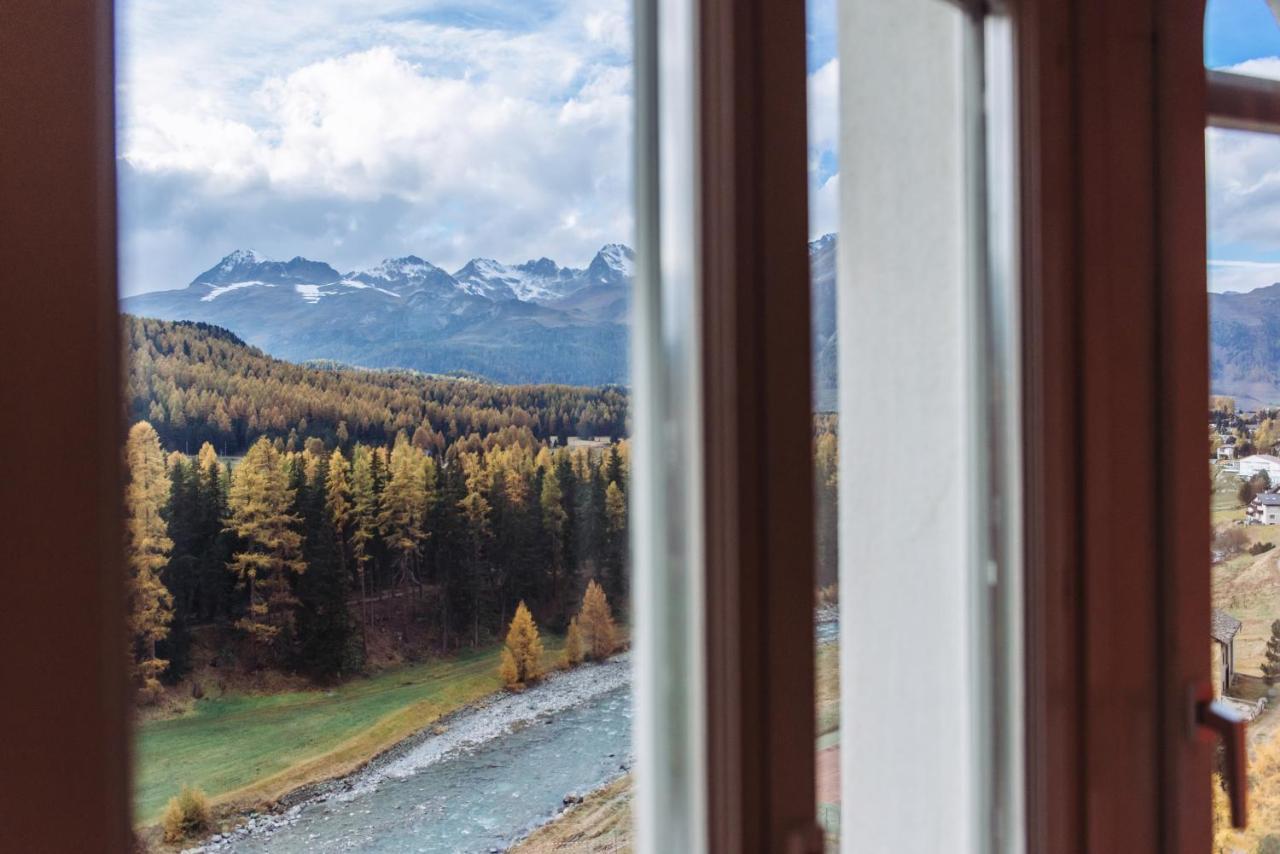 Schloss Hotel&Spa Pontresina Exterior foto