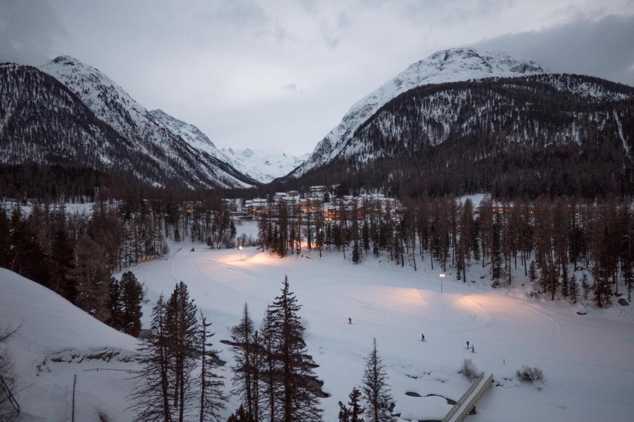 Schloss Hotel&Spa Pontresina Exterior foto