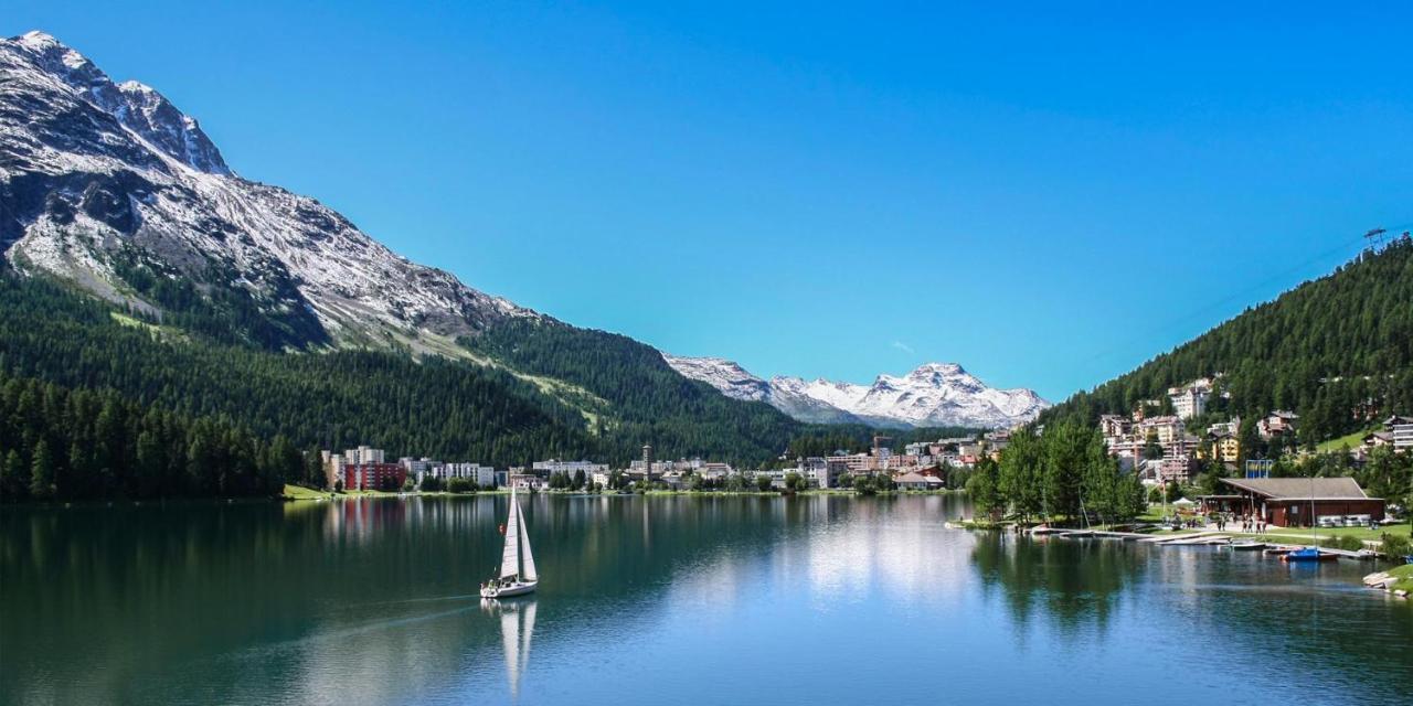 Schloss Hotel&Spa Pontresina Exterior foto