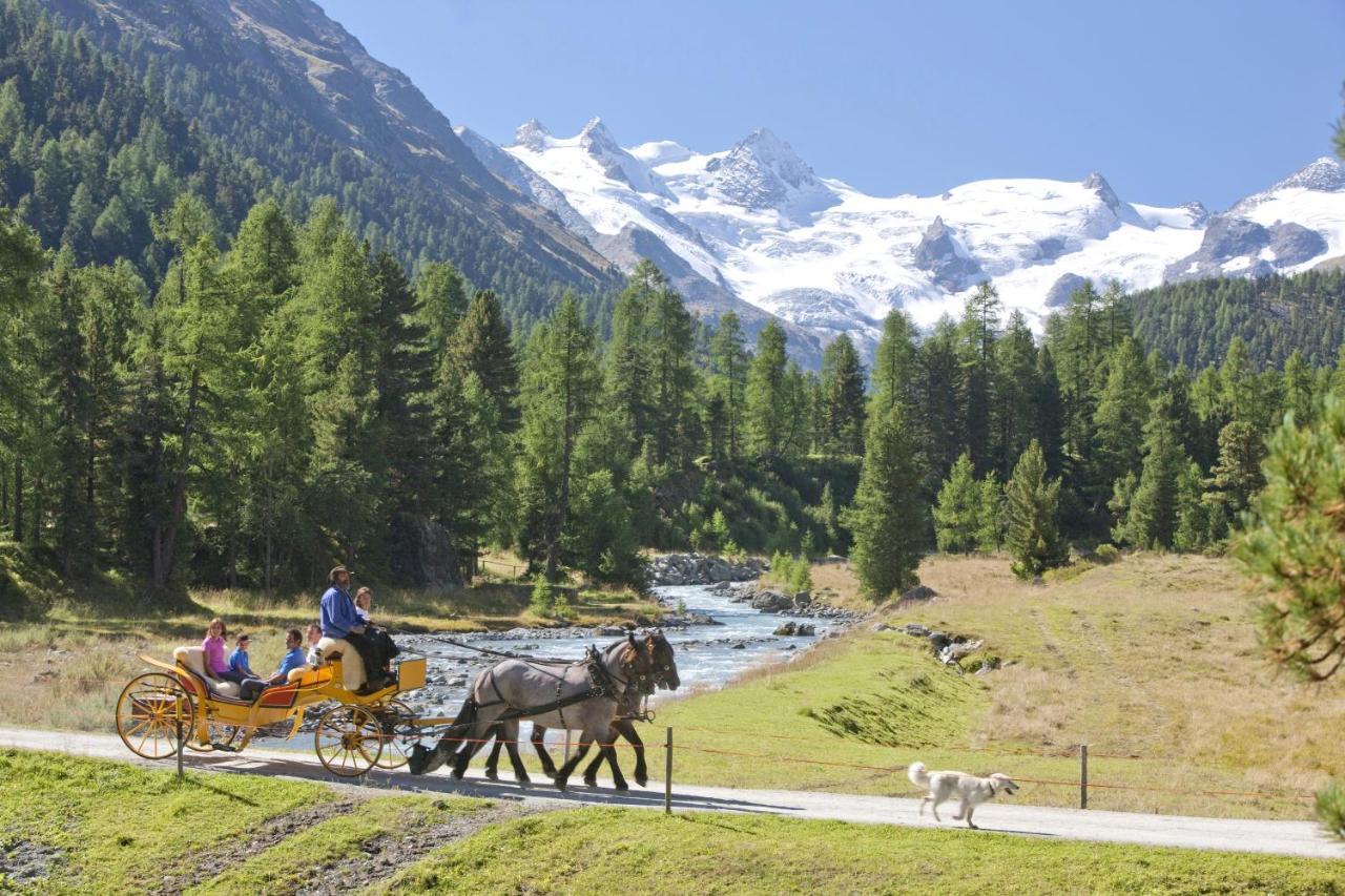 Schloss Hotel&Spa Pontresina Exterior foto
