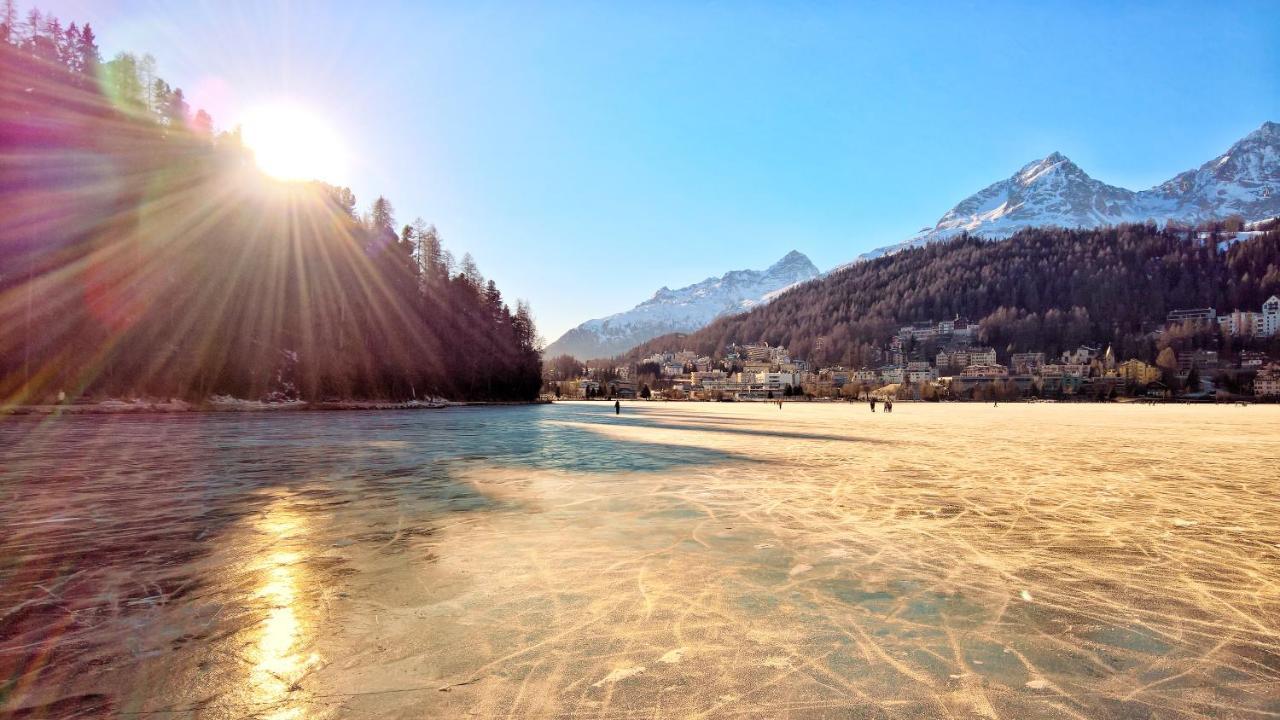 Schloss Hotel&Spa Pontresina Exterior foto